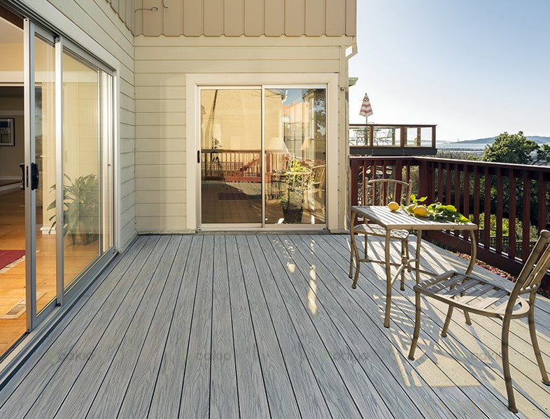 White Composite Deck Boards