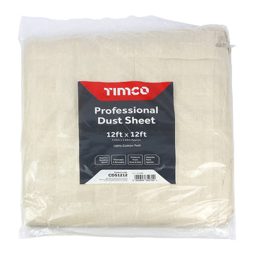 Timco 12' x 9' Cotton dust sheet
