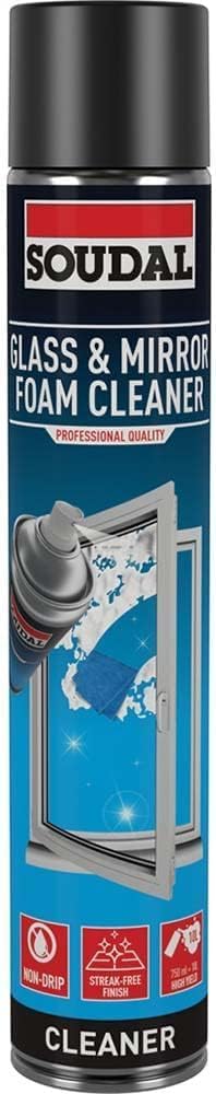 Soudal Glass & Mirror Foam Cleaner - 750ml