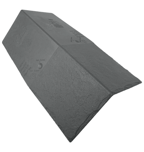 Britmet Liteslate Ridge Tile - Slate Grey