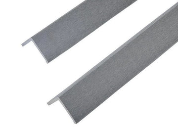 Oakio Iniwood Composite Decking Angle Trim - Smoke White