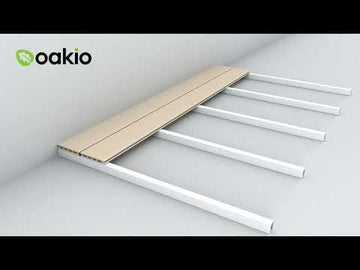 Oakio Iniwood Composite Decking Board - Dark Grey