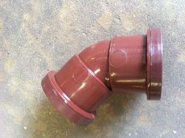 40mm Waste Pipe 45deg Bend - Brown Push-fit