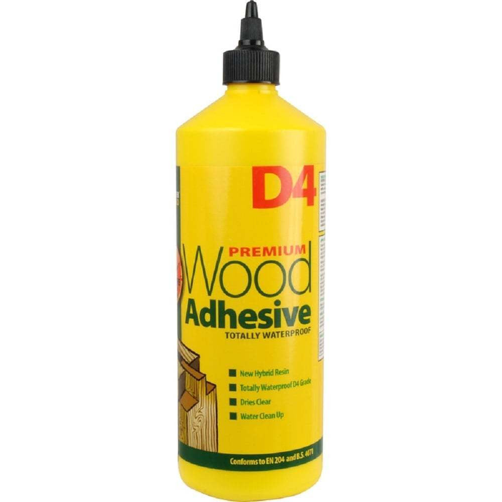 Everbuild D4 Premium Wood Adhesive - 1Ltr