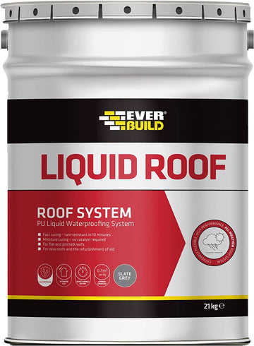 Everbuild Aquaseal Liquid Roof All Weather Roofing System