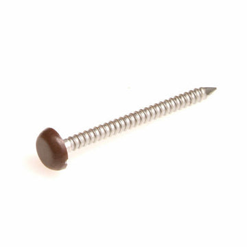 Box of 50mm Polynails - Brown (100no)