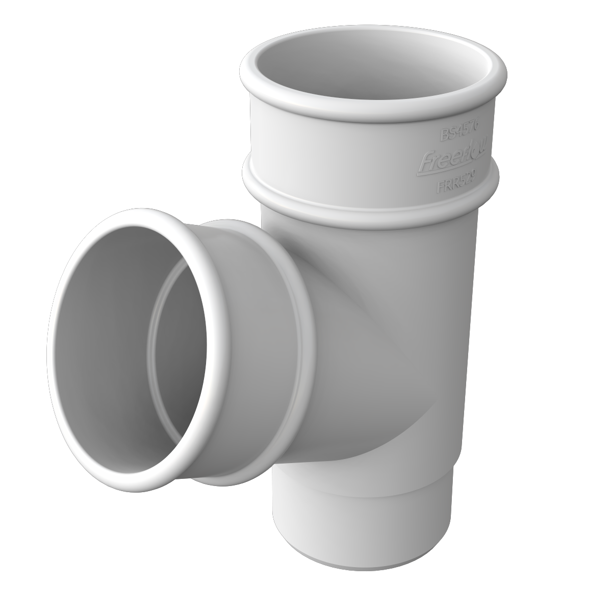 Drawdown Pipe 68mm Round Downpipe System