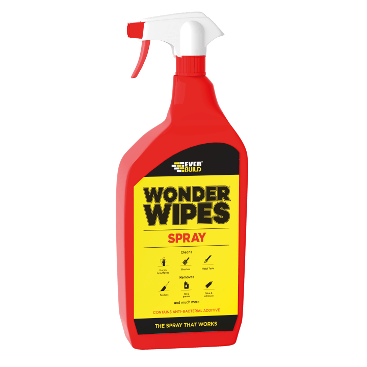 Everbuild Wonder Wipe Spray 1Ltr Multi-Purpose Cleaner